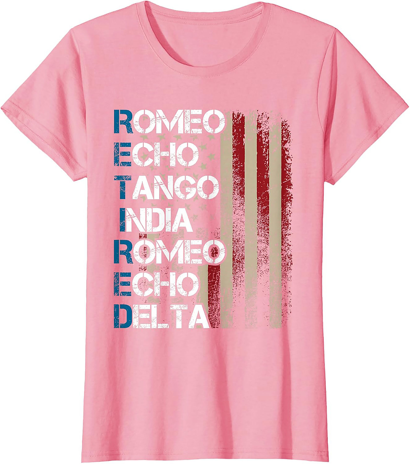 Retired Phonetic Alphabet T-Shirt | Veteran Graphic Tee