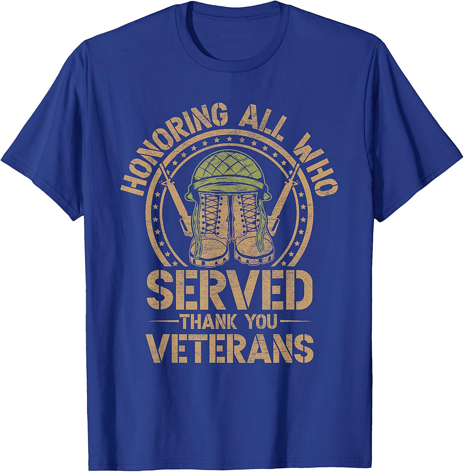 Thank You Veterans Graphic Tee | Military Appreciation Shirt