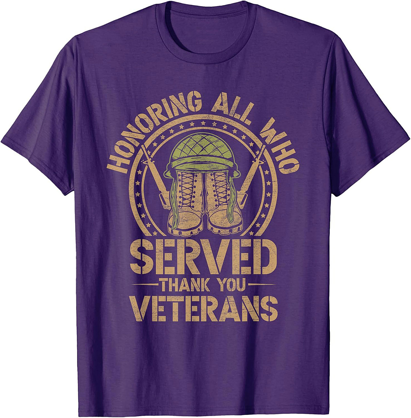 Thank You Veterans Graphic Tee | Military Appreciation Shirt