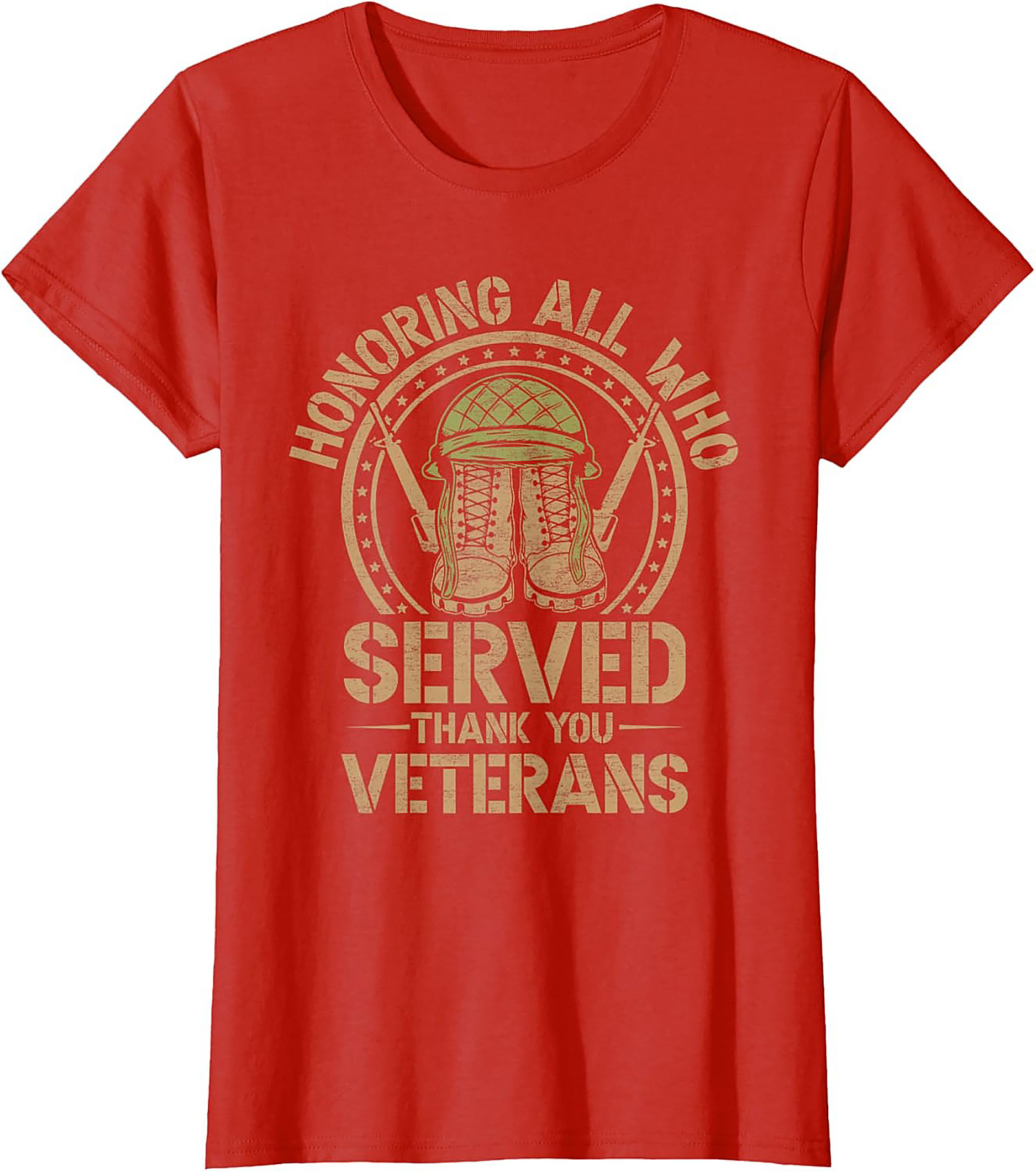 Thank You Veterans Graphic Tee | Military Appreciation Shirt