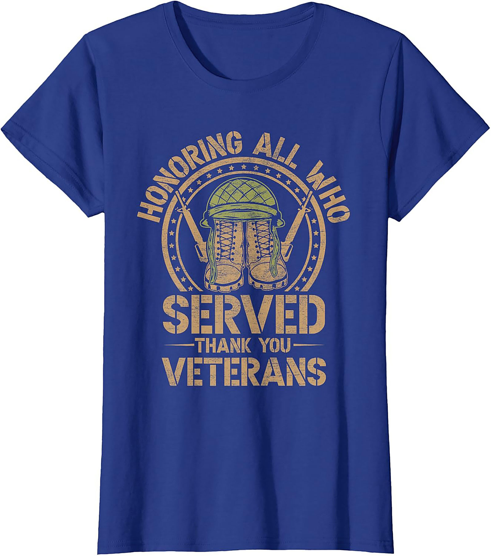 Thank You Veterans Graphic Tee | Military Appreciation Shirt