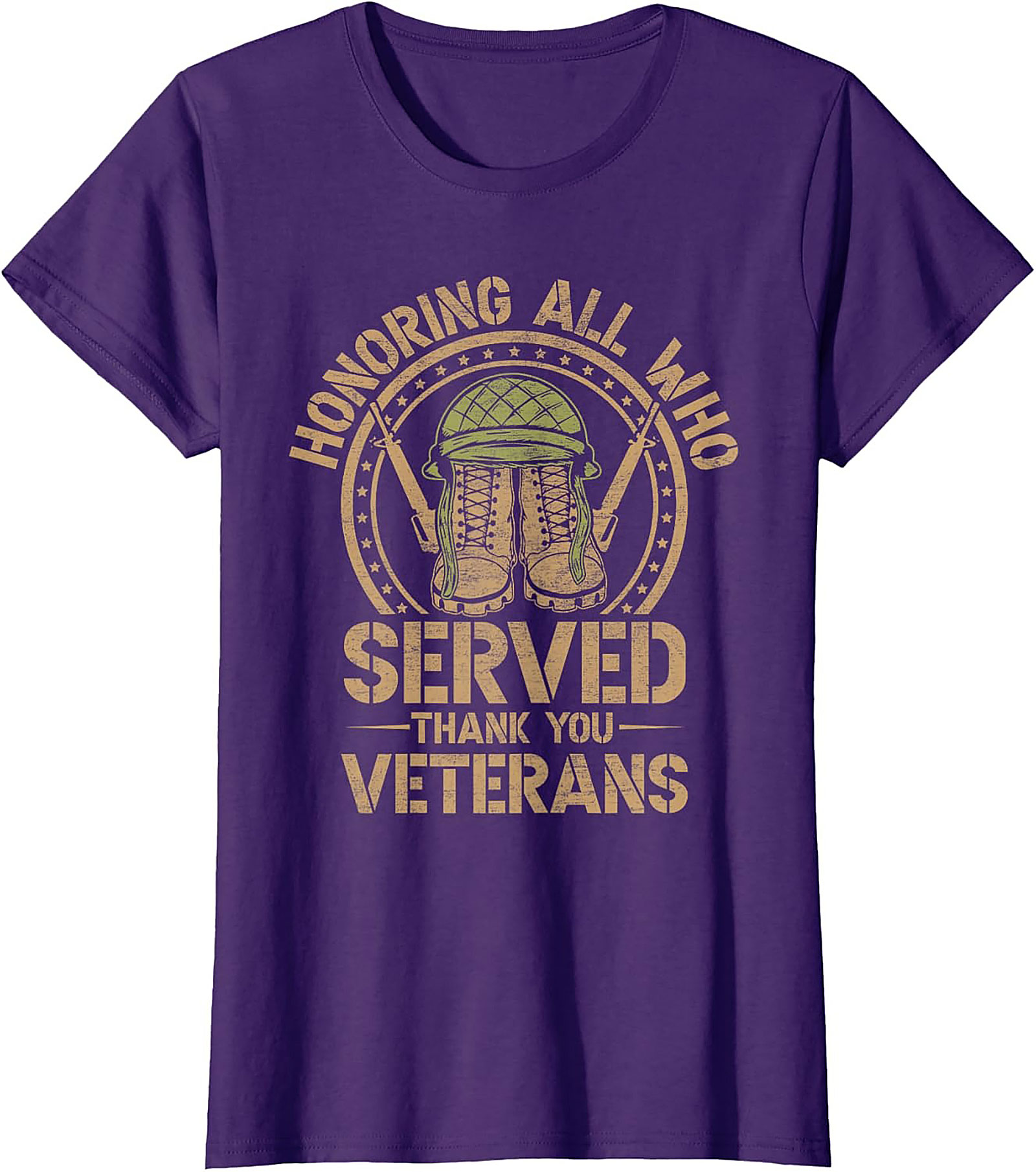 Thank You Veterans Graphic Tee | Military Appreciation Shirt