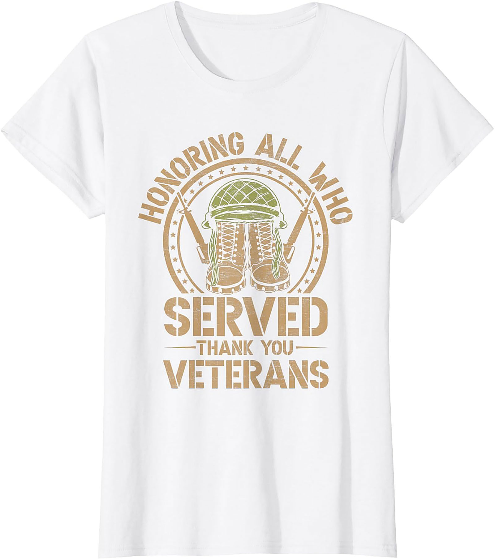 Thank You Veterans Graphic Tee | Military Appreciation Shirt