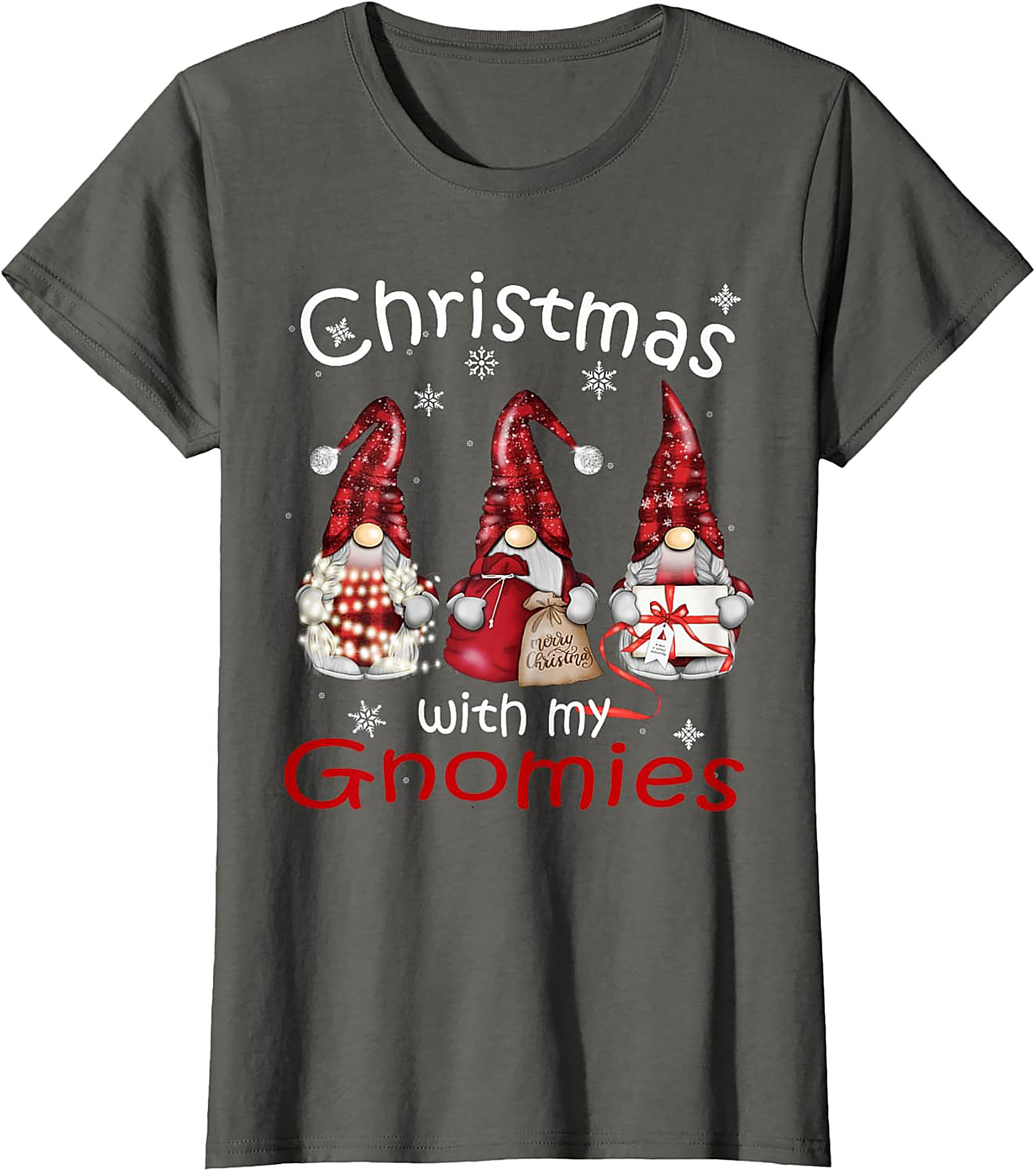Funny Christmas Gnomes T-shirt Gnomies Graphic Tee