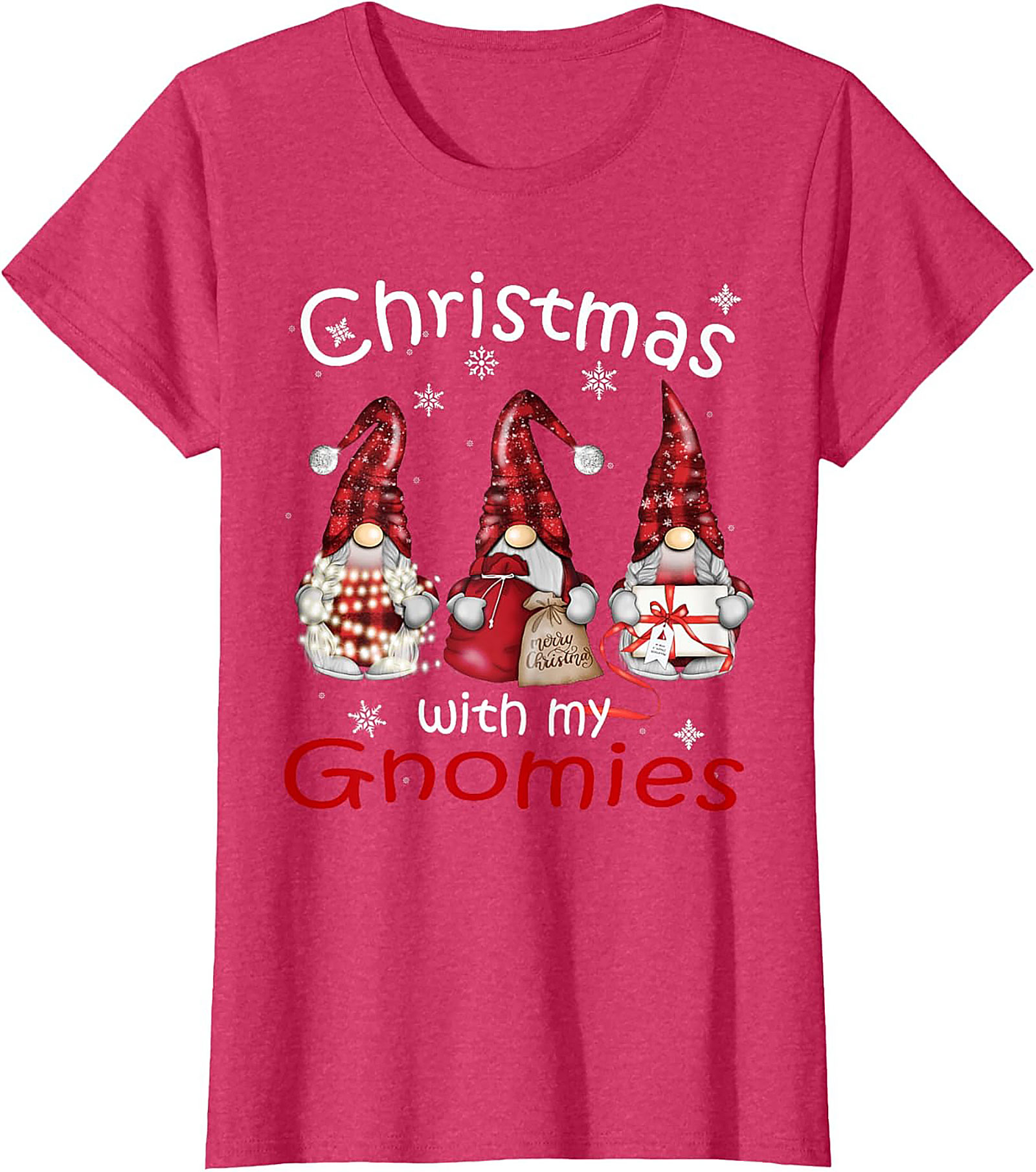 Funny Christmas Gnomes T-shirt Gnomies Graphic Tee