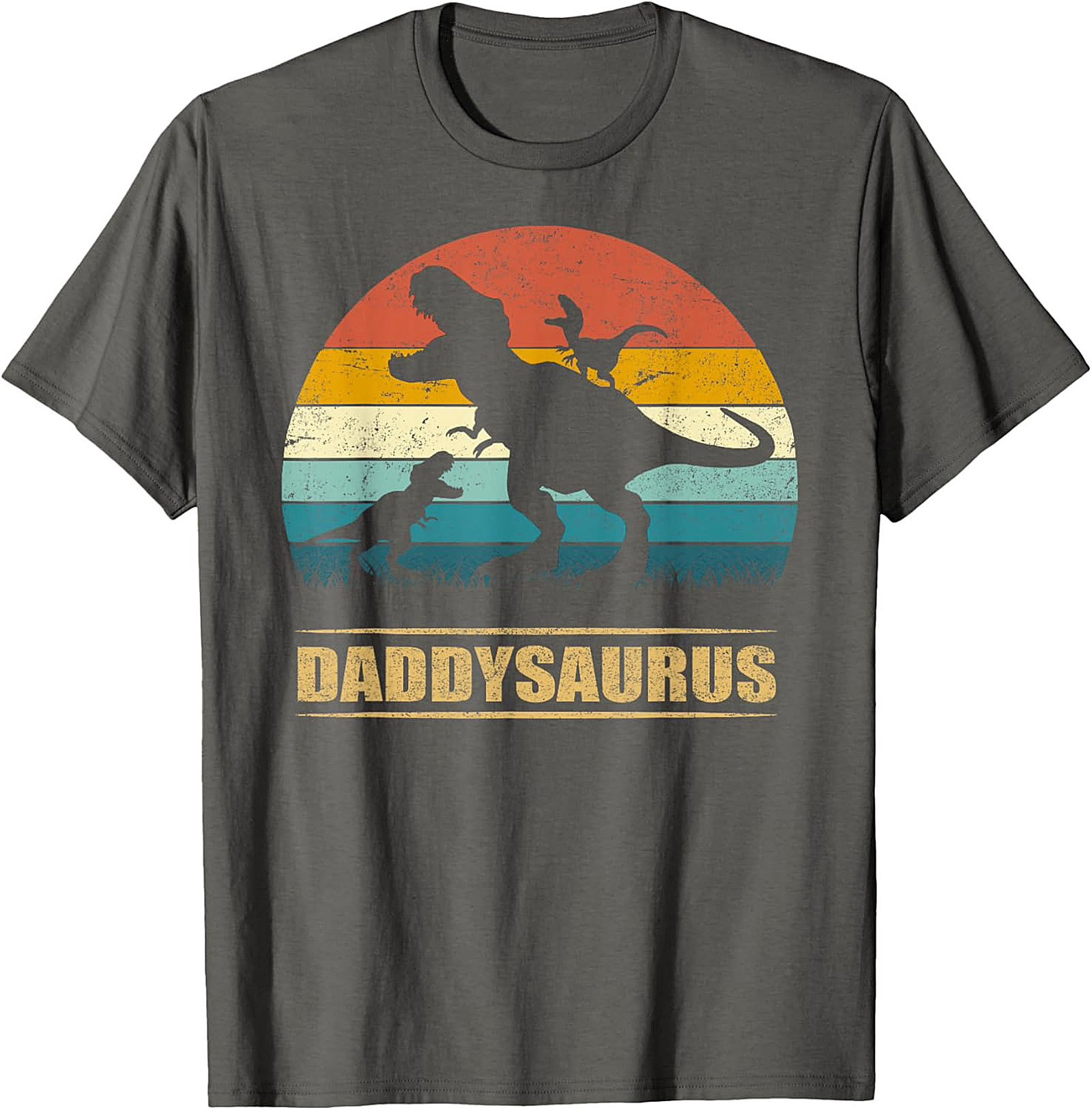 Daddysaurus T-shirt Funny Dinosaur Dad Graphic Tee