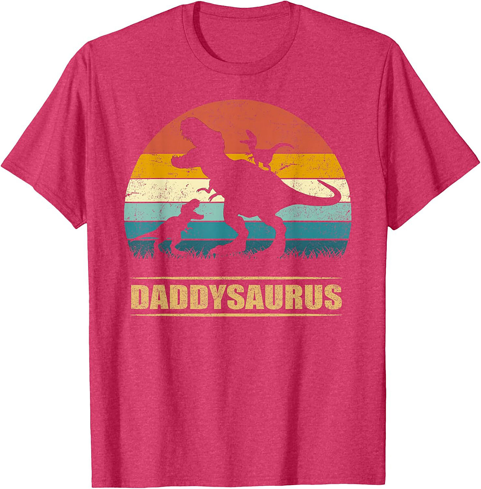 Daddysaurus T-shirt Funny Dinosaur Dad Graphic Tee