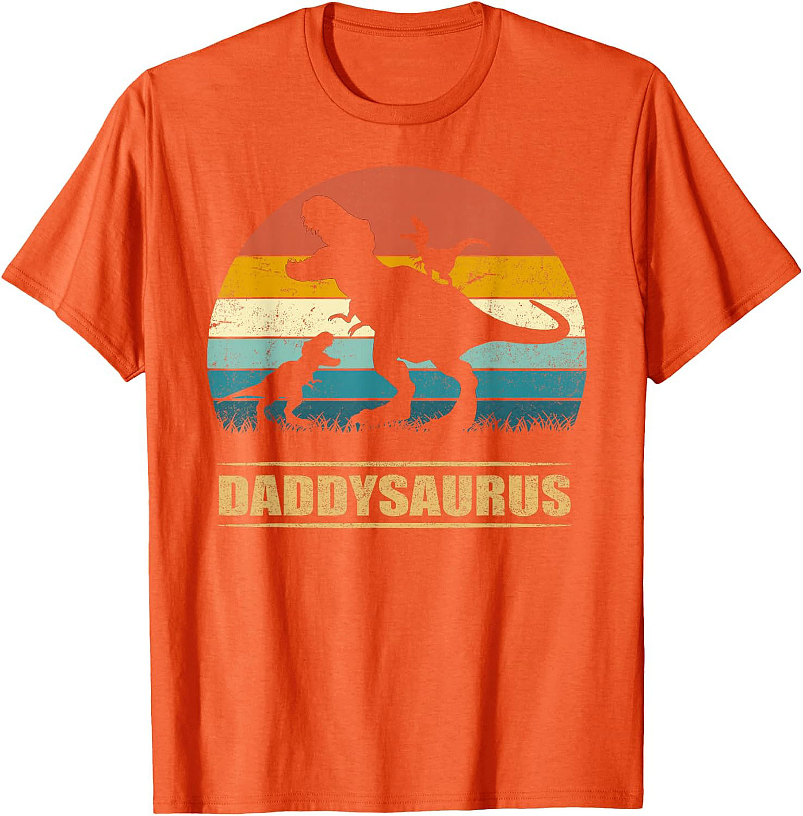 Daddysaurus T-shirt Funny Dinosaur Dad Graphic Tee