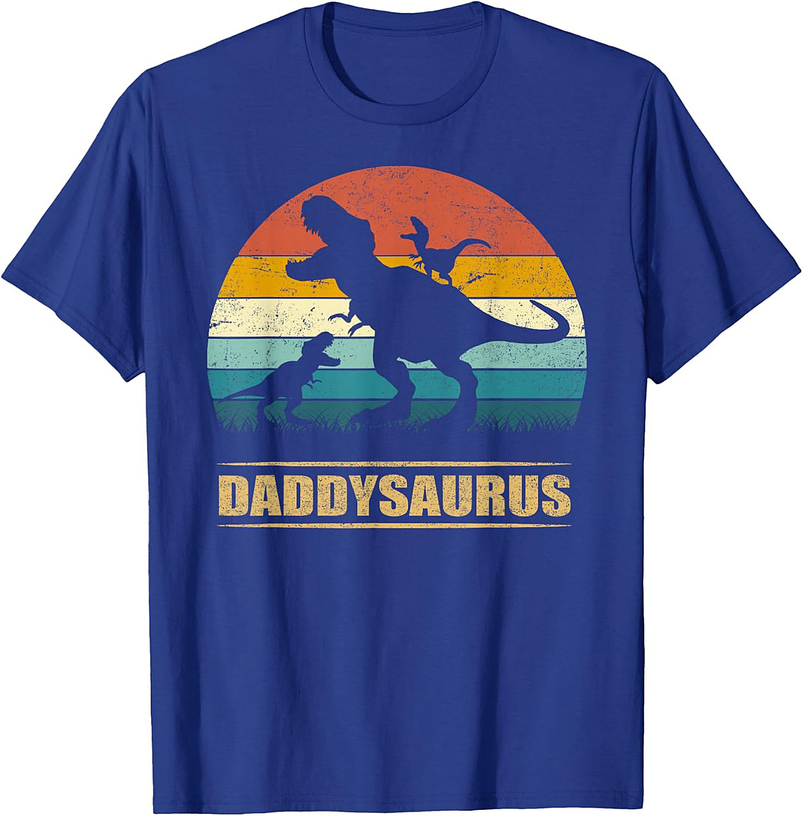 Daddysaurus T-shirt Funny Dinosaur Dad Graphic Tee