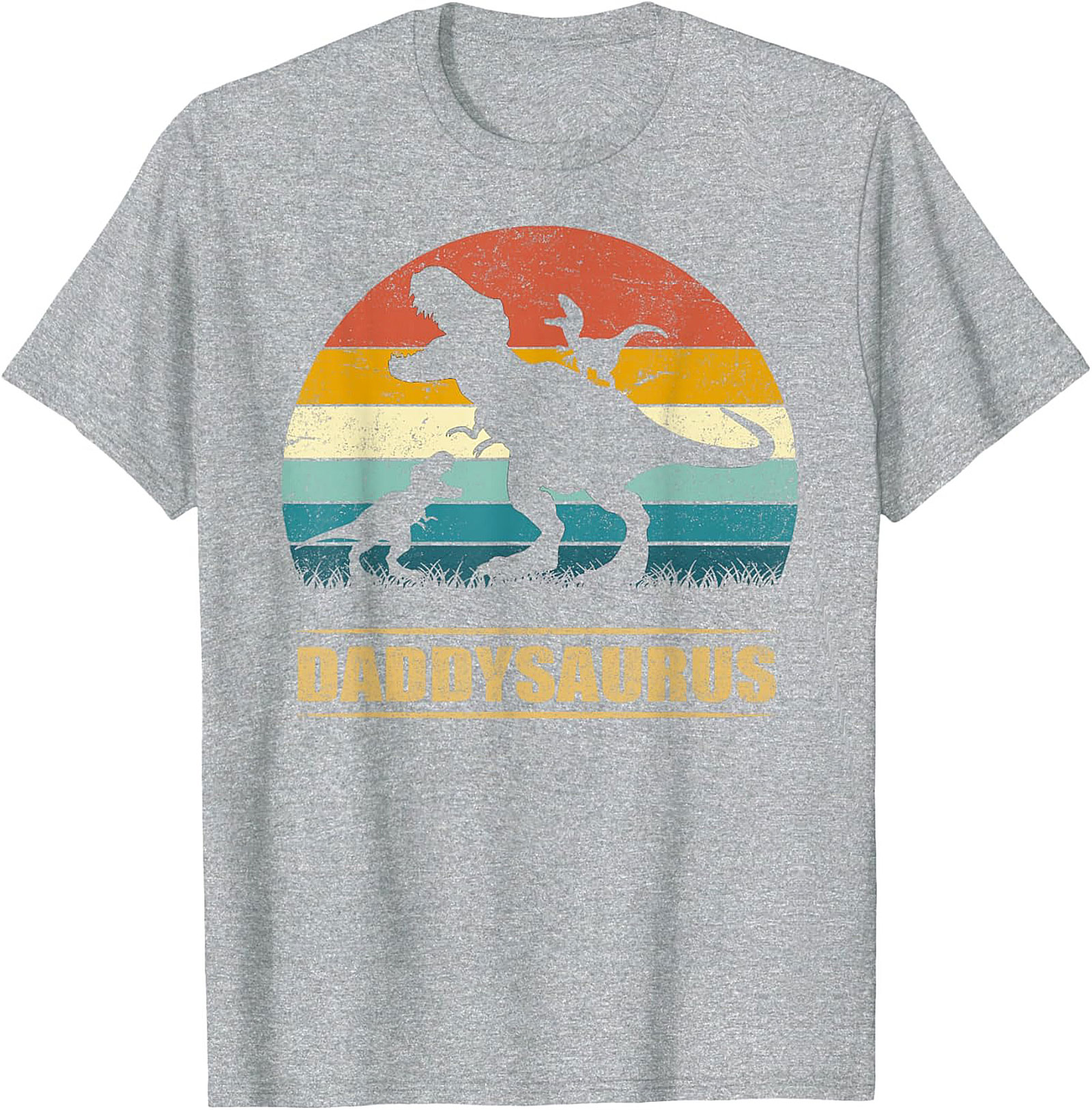 Daddysaurus T-shirt Funny Dinosaur Dad Graphic Tee
