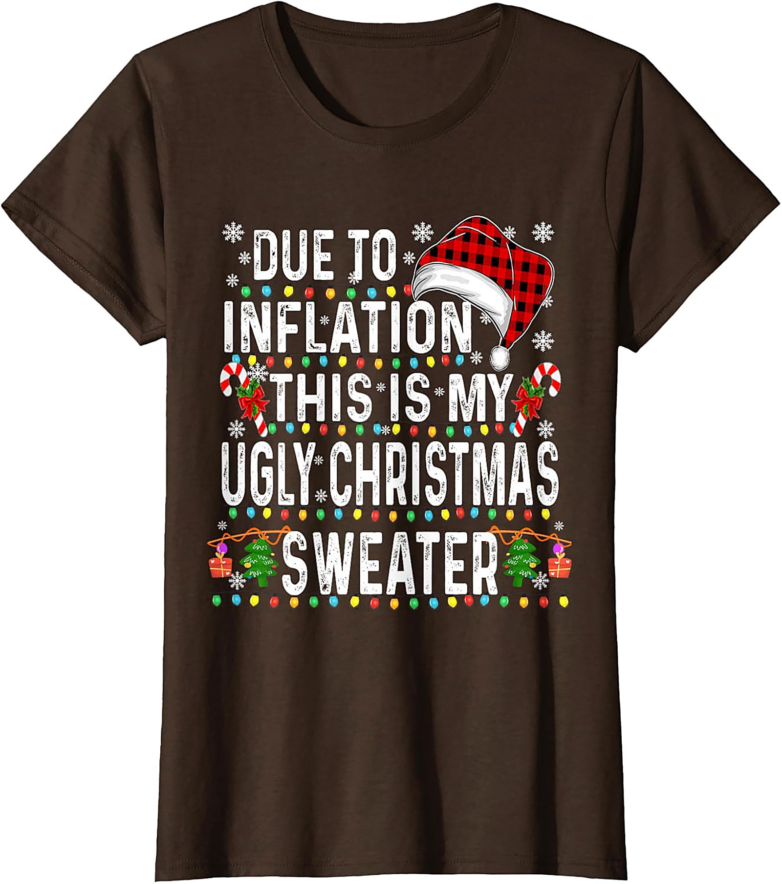 Funny Inflation Christmas T-Shirt Family Christmas 