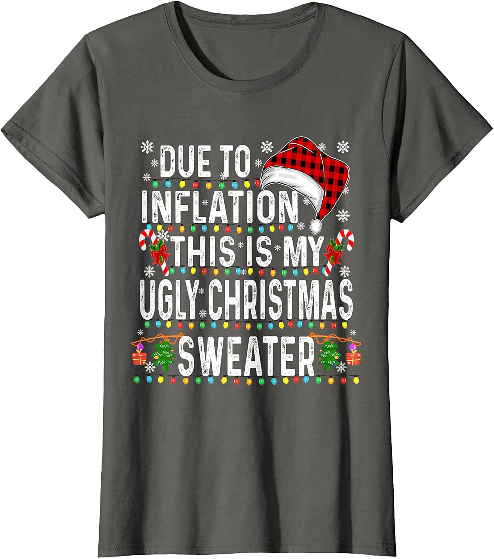 Funny Inflation Christmas T-Shirt Family Christmas 