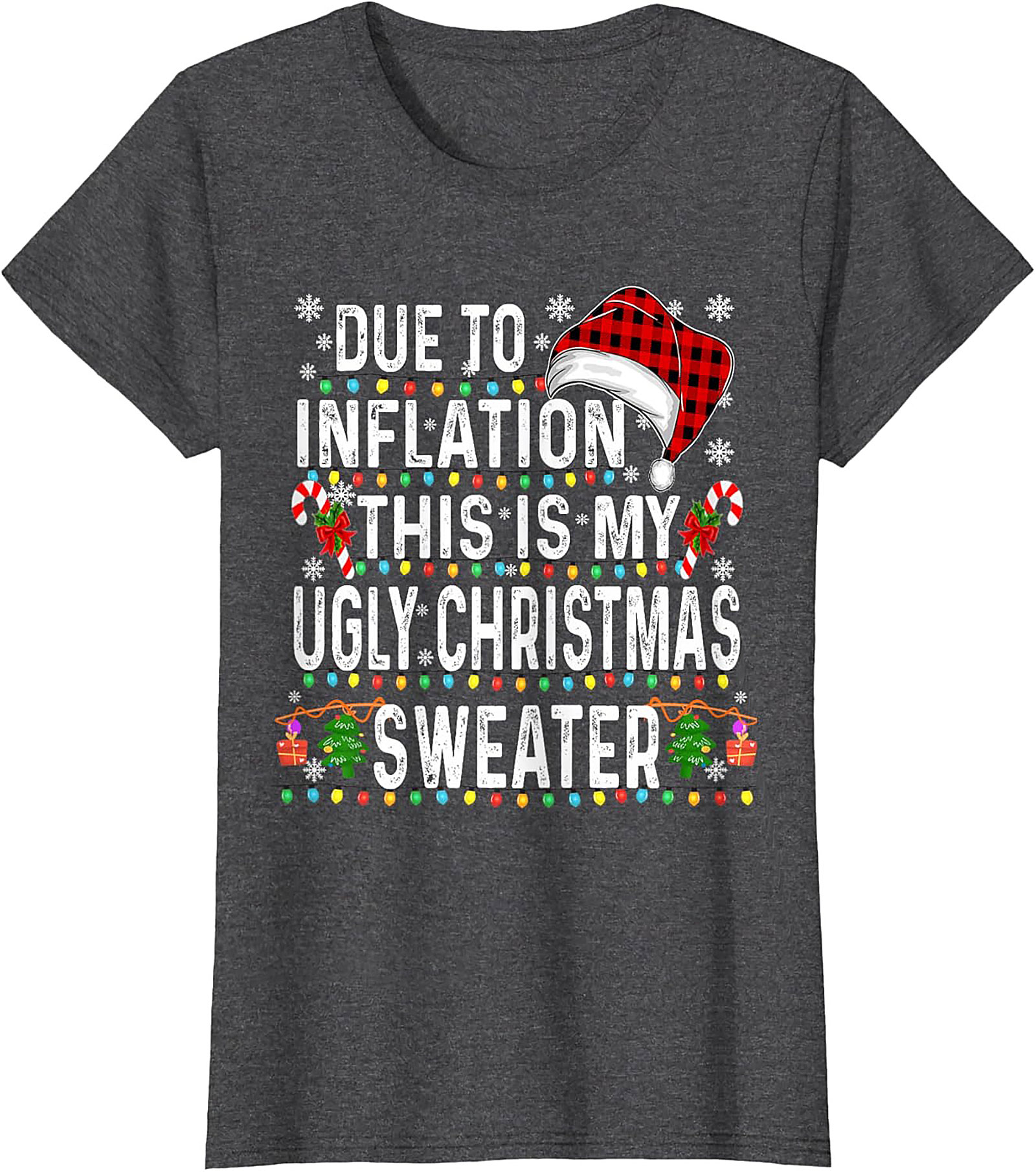 Funny Inflation Christmas T-Shirt Family Christmas 