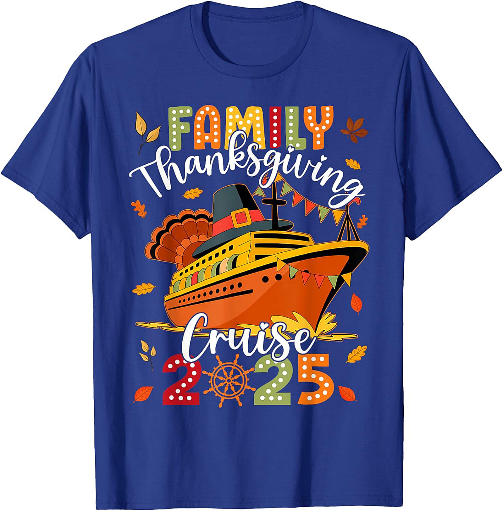 2025 Thanksgiving Cruise T-Shirt | Family Graphic Tee