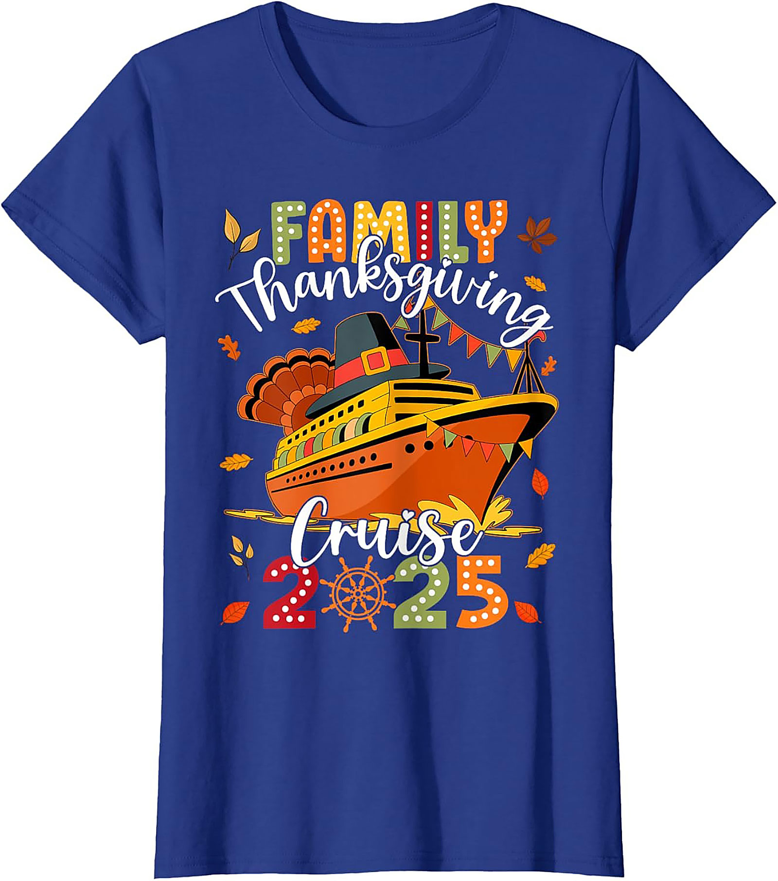 2025 Thanksgiving Cruise T-Shirt | Family Graphic Tee