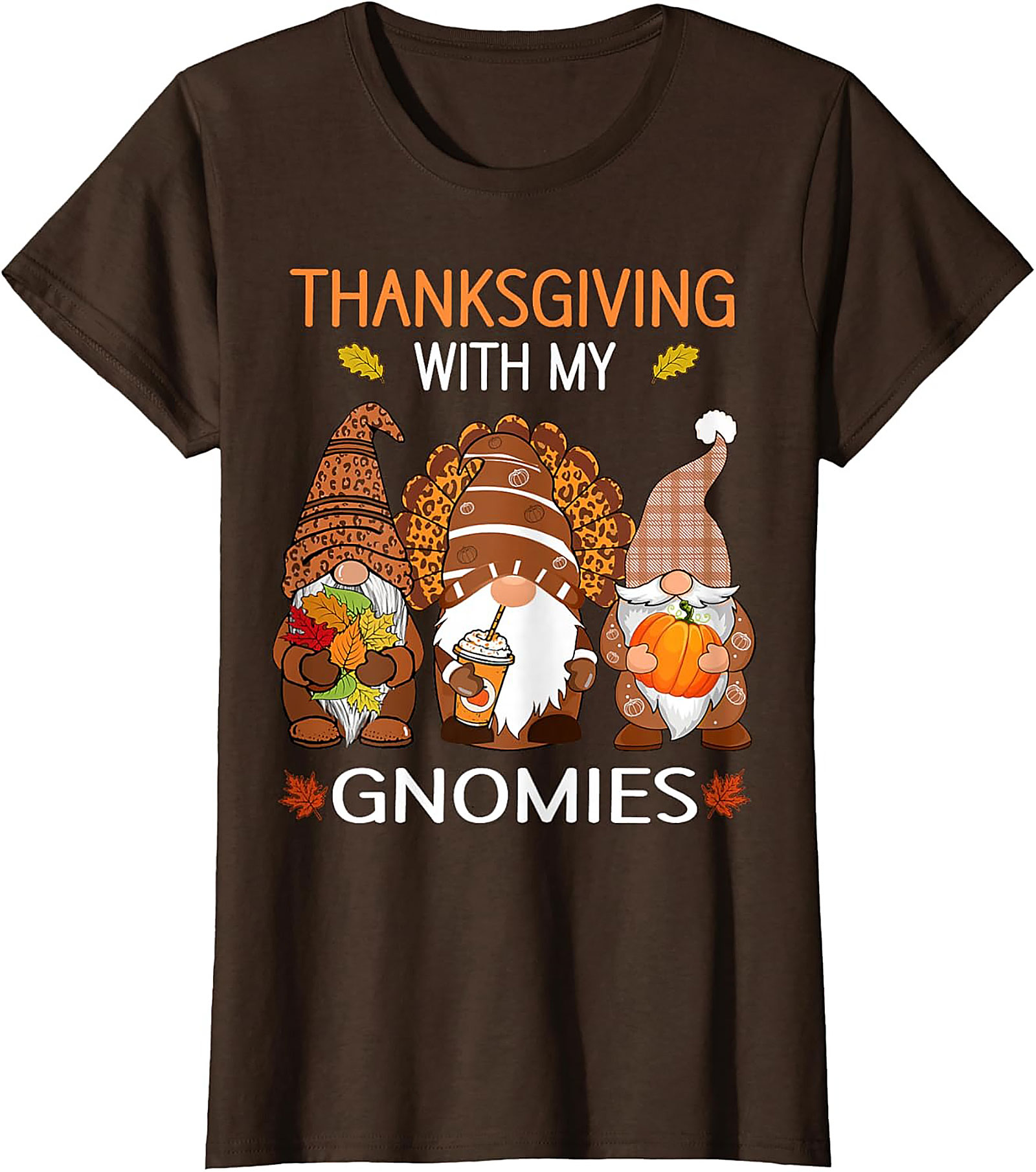 Funny Thanksgiving Gnomies T-shirt | Fall Gnome Tee