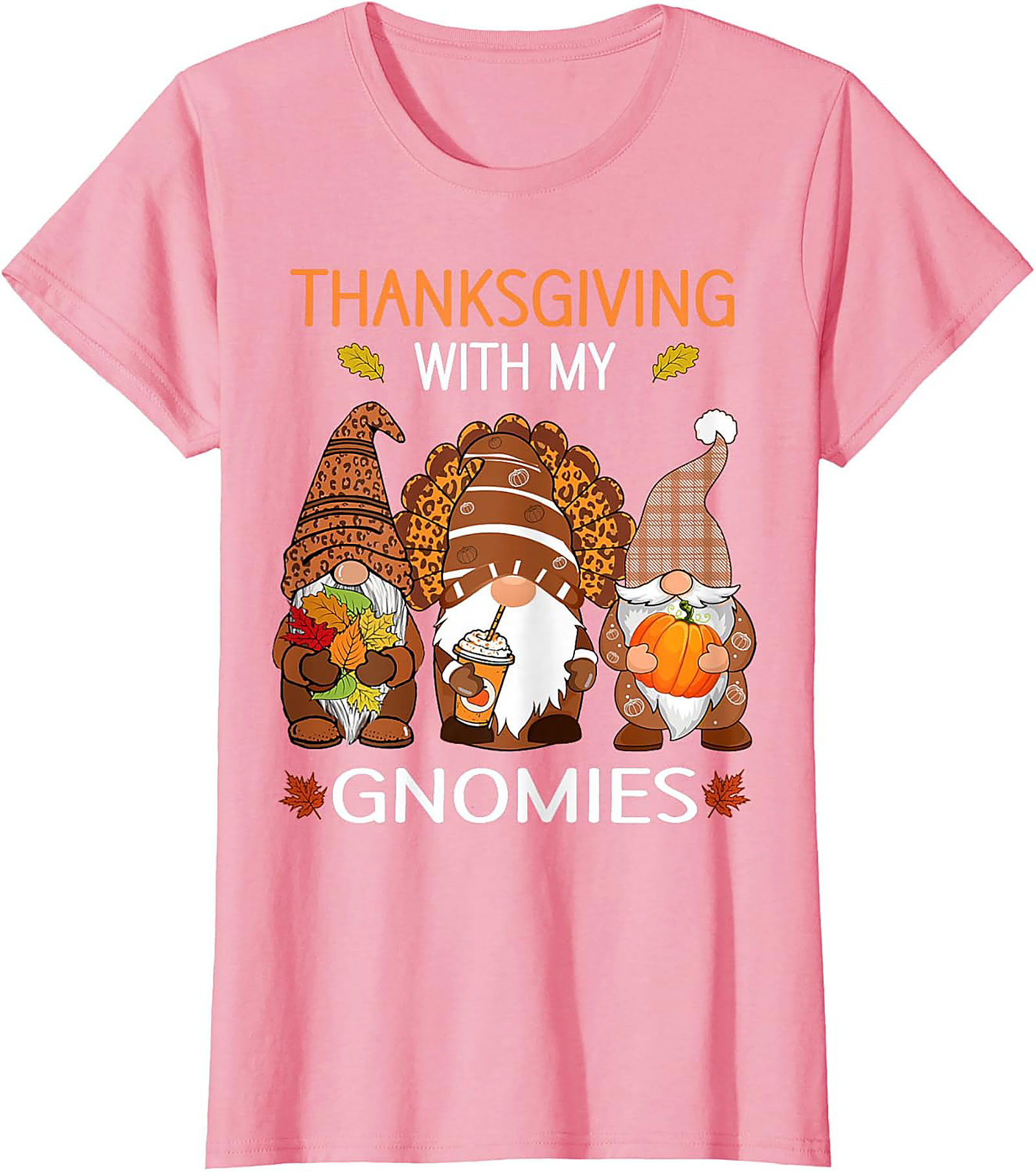 Funny Thanksgiving Gnomies T-shirt | Fall Gnome Tee