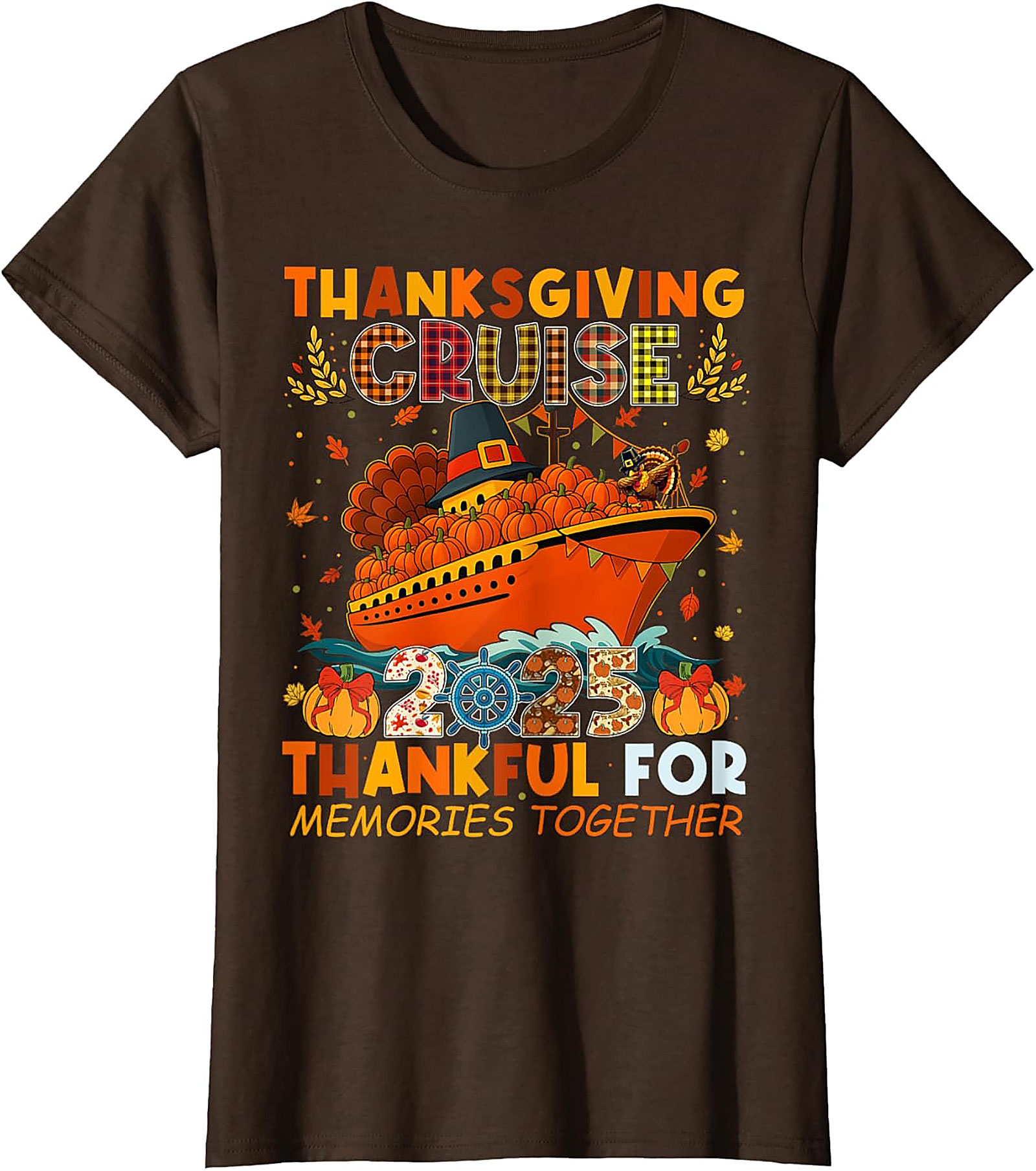 Thanksgiving Cruise 2025 T-shirt | Family Vacation Tee