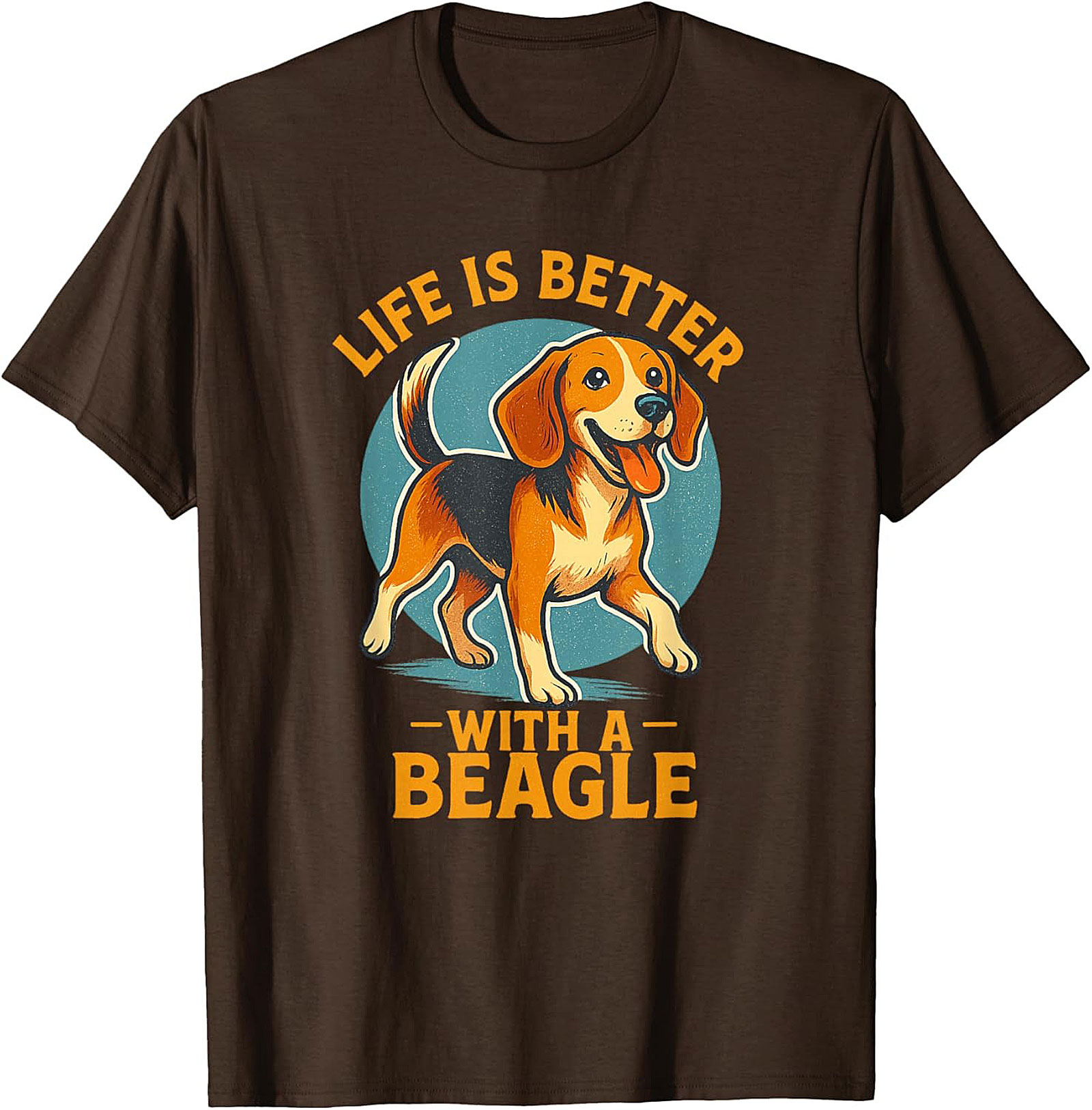 Life Is Better With A Beagle T-shirt | Funny Dog Lover Graphic Tee