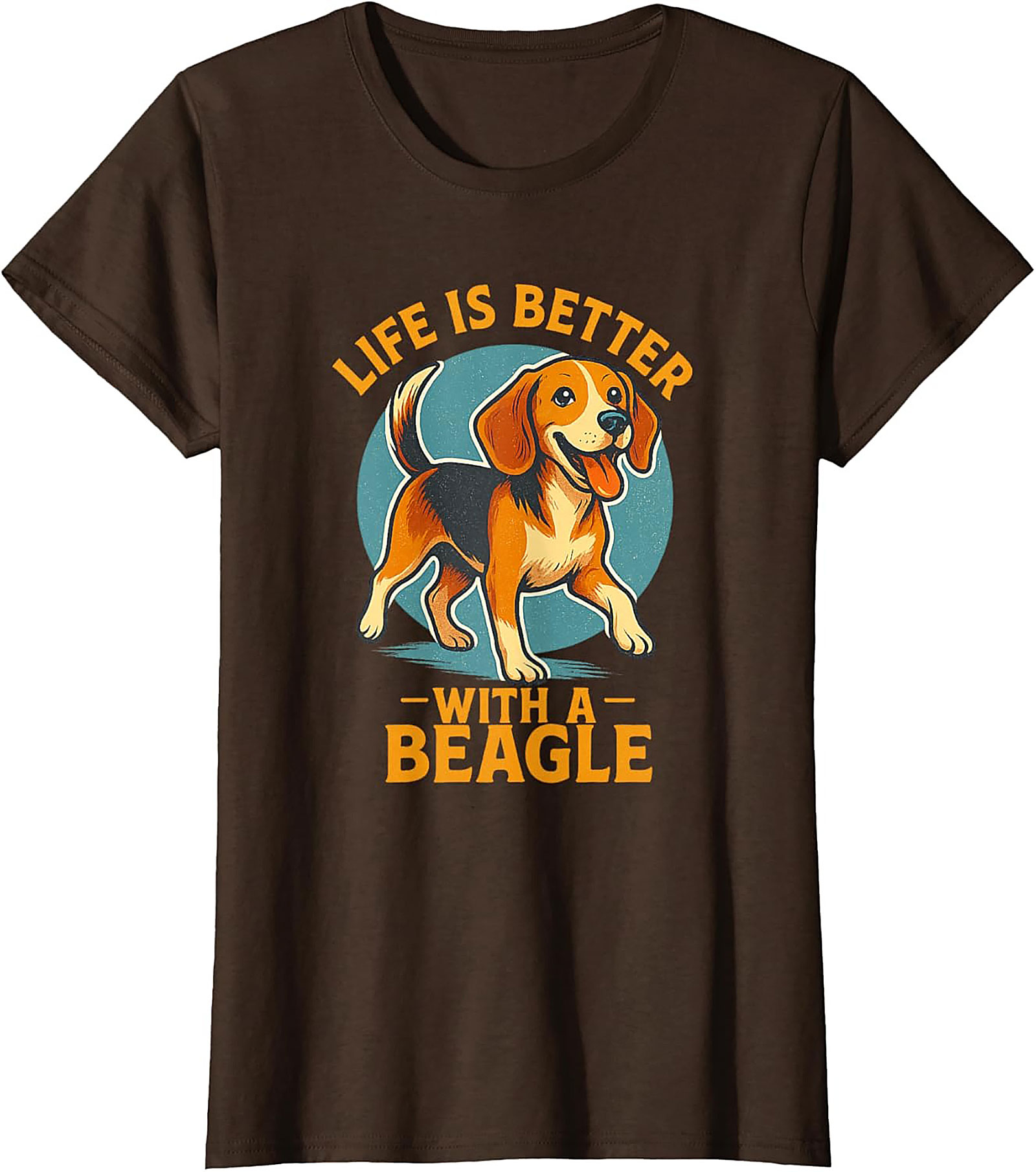 Life Is Better With A Beagle T-shirt | Funny Dog Lover Graphic Tee