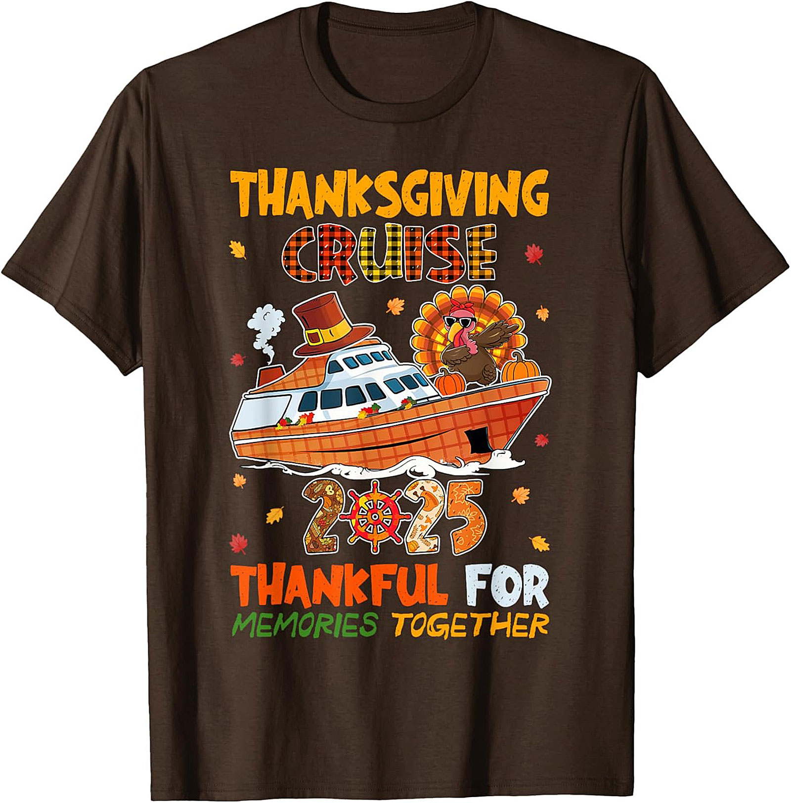 Funny Thanksgiving Cruise T-Shirt 2025 | Unisex Tee