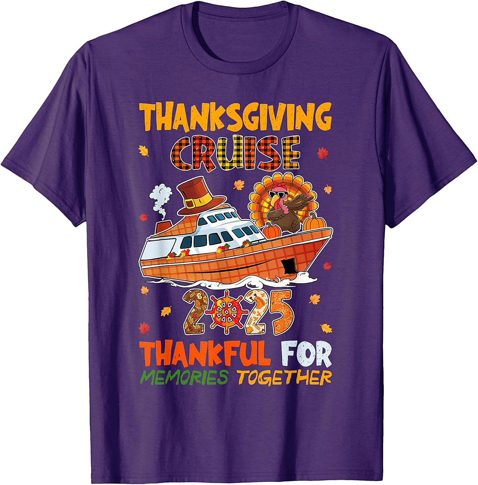 Funny Thanksgiving Cruise T-Shirt 2025 | Unisex Tee