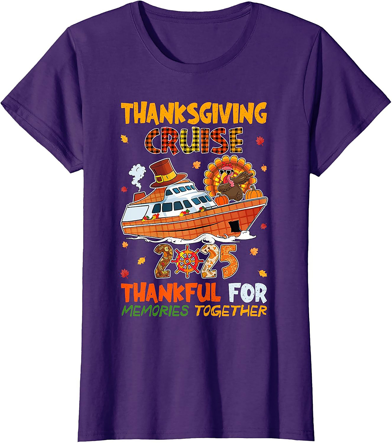 Funny Thanksgiving Cruise T-Shirt 2025 | Unisex Tee