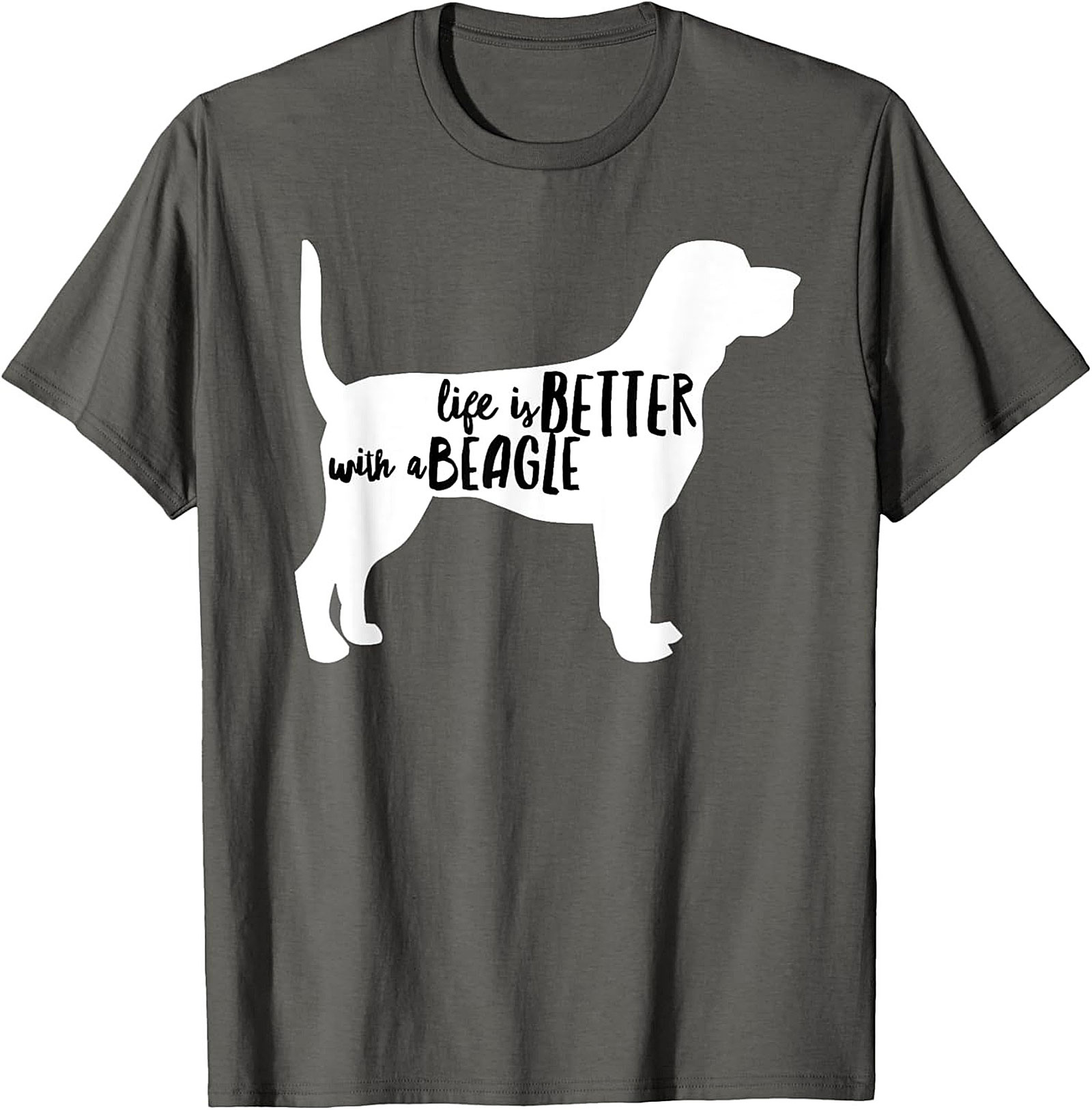 Life Is Better With A Beagle T-shirt | Dog Lover Graphic Tee