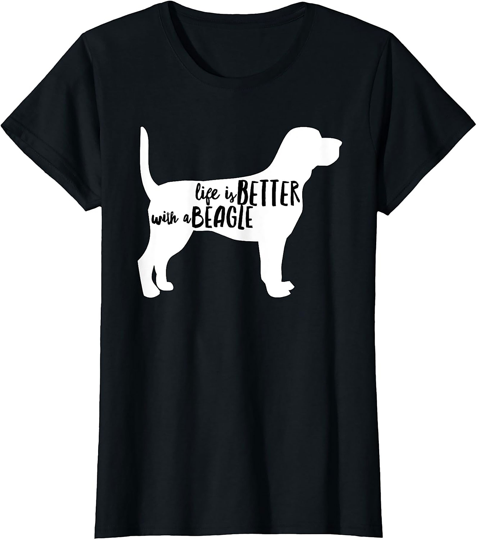 Life Is Better With A Beagle T-shirt | Dog Lover Graphic Tee