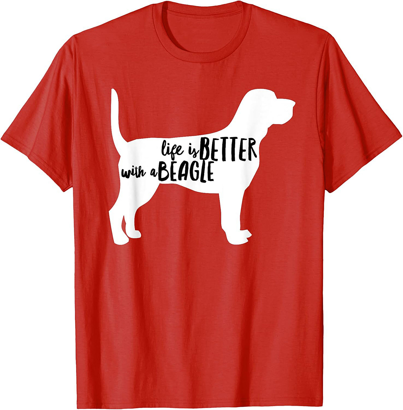 Life Is Better With A Beagle T-shirt | Dog Lover Graphic Tee