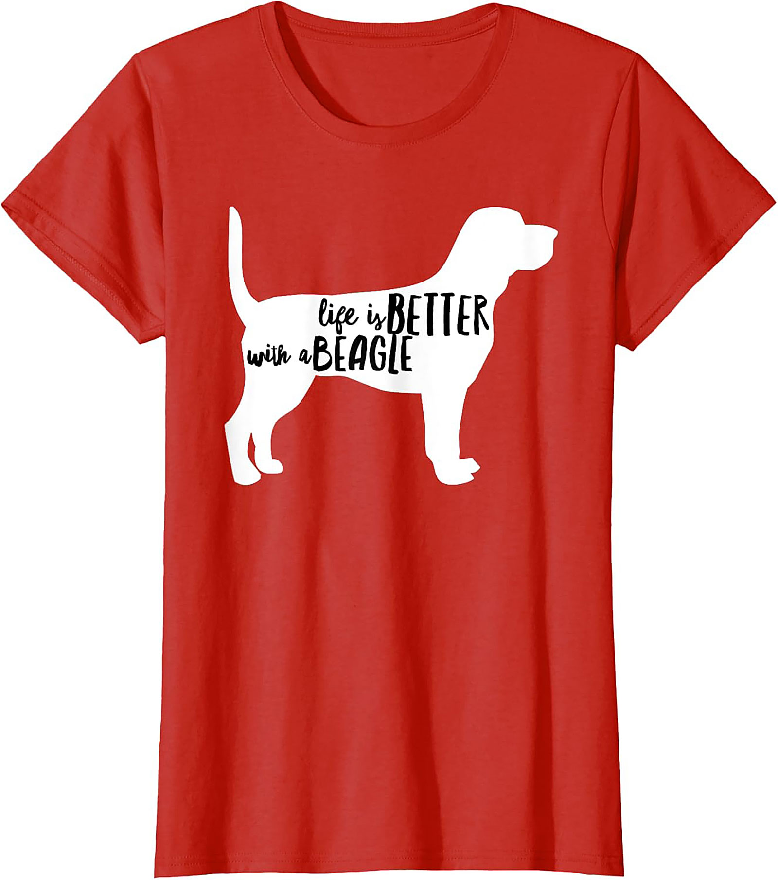 Life Is Better With A Beagle T-shirt | Dog Lover Graphic Tee