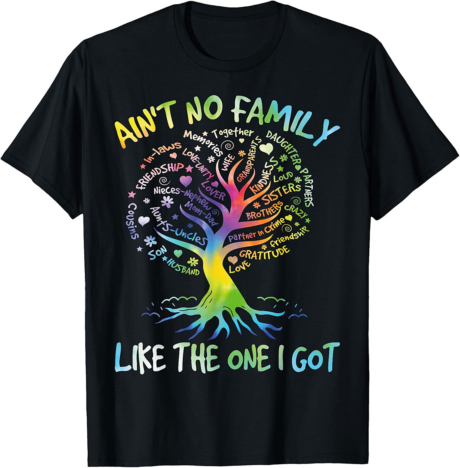 Family Tree Graphic Tee Ain't No Family Like Mine