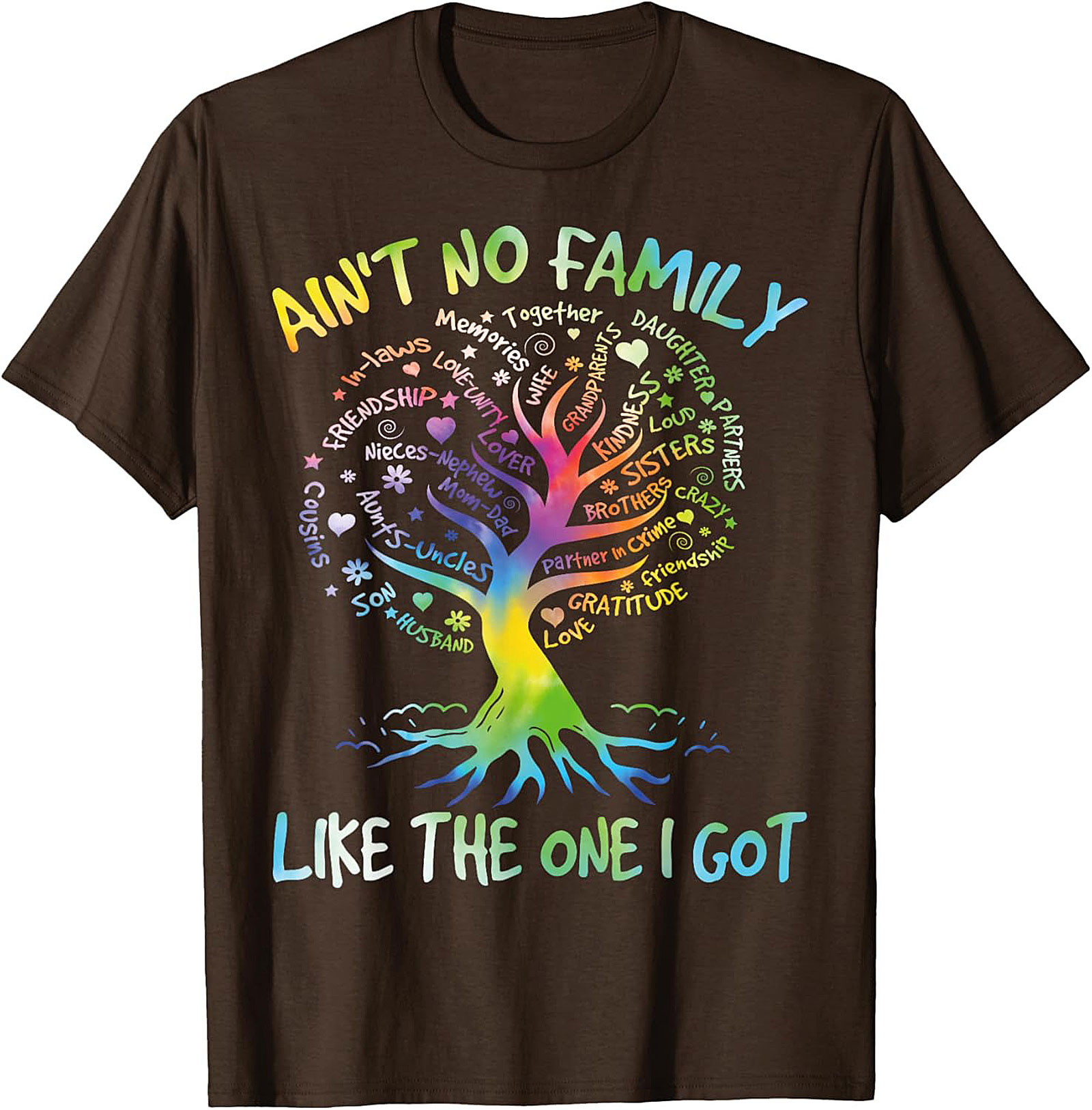 Family Tree Graphic Tee Ain't No Family Like Mine