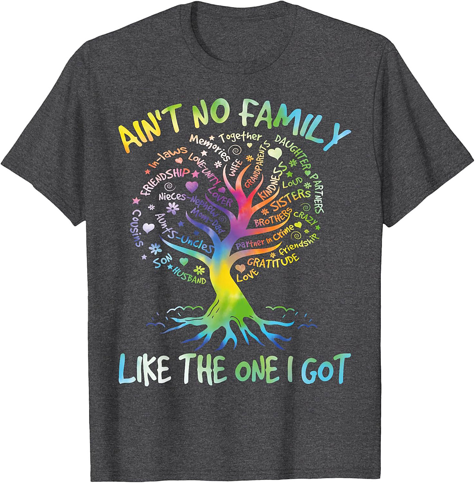 Family Tree Graphic Tee Ain't No Family Like Mine