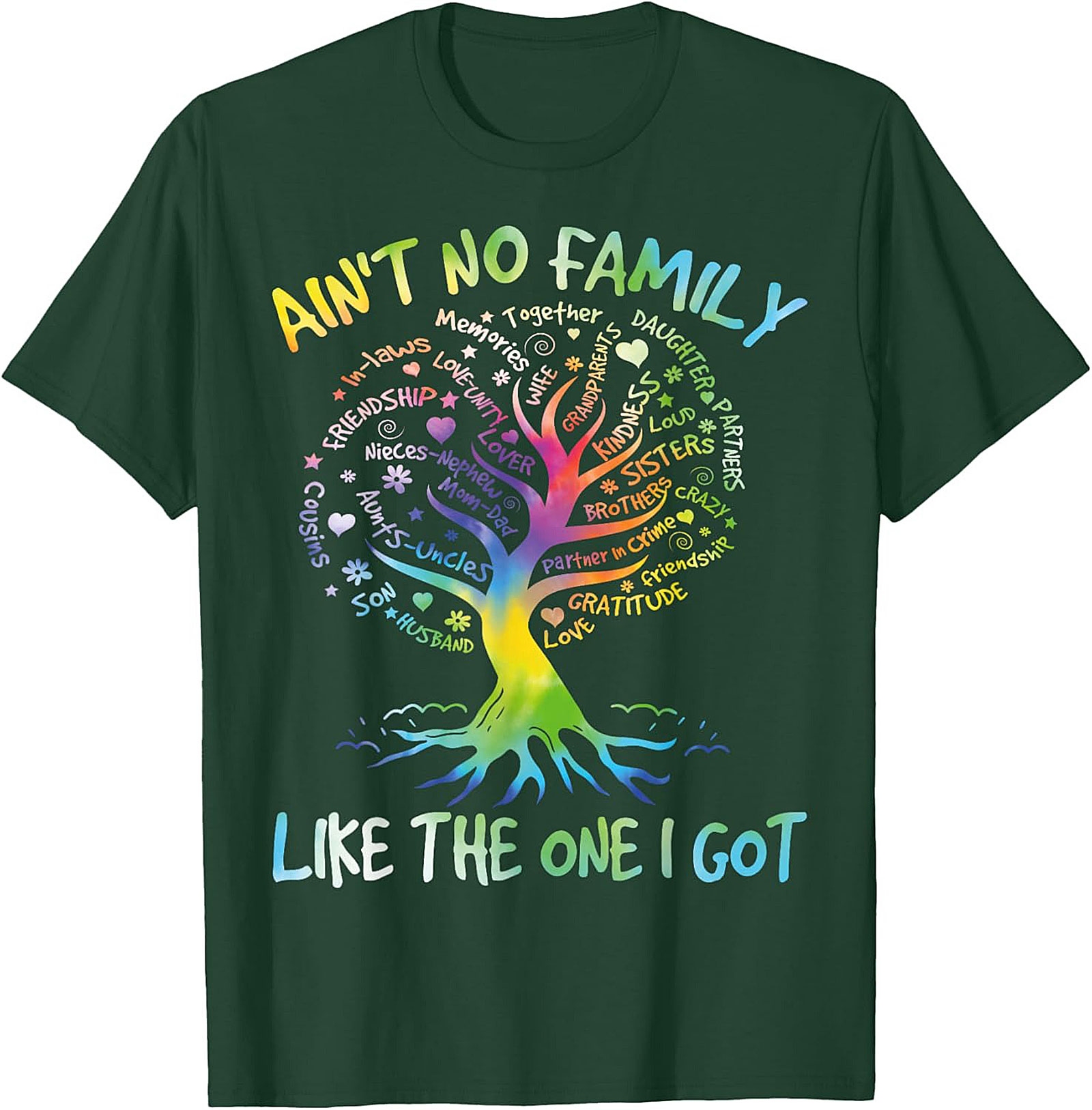 Family Tree Graphic Tee Ain't No Family Like Mine