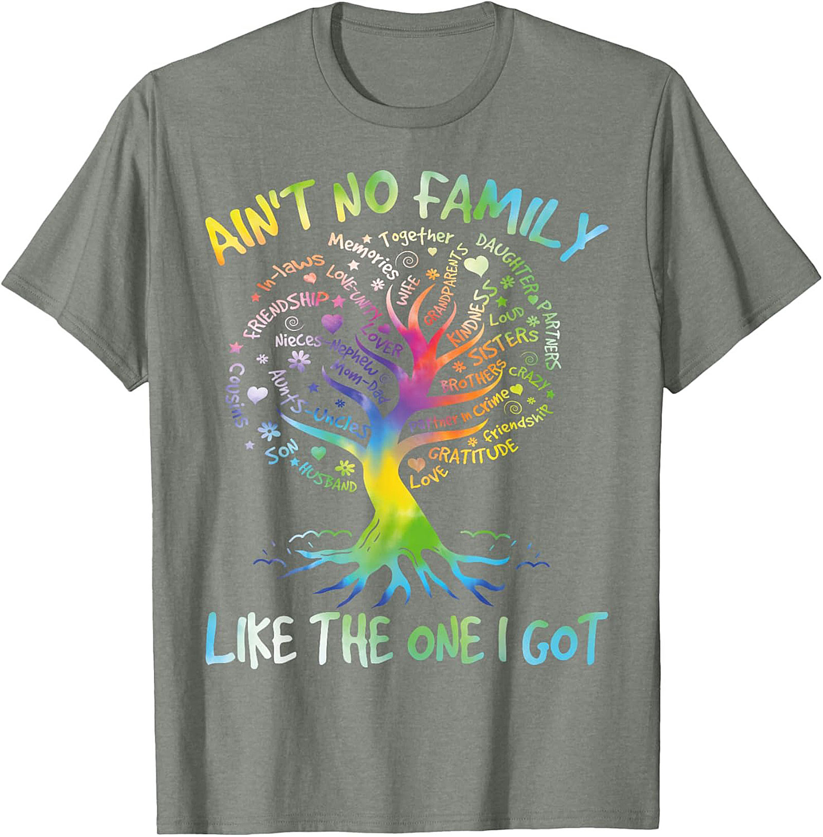 Family Tree Graphic Tee Ain't No Family Like Mine