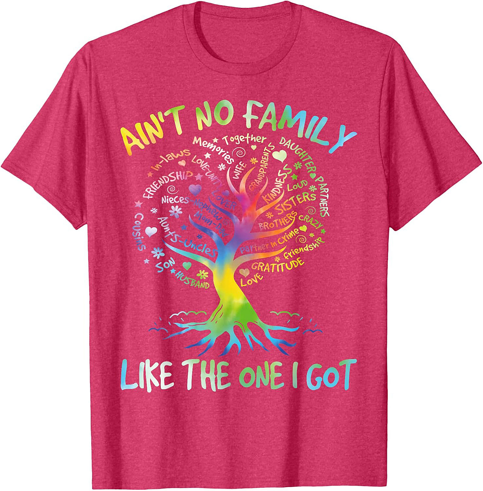 Family Tree Graphic Tee Ain't No Family Like Mine