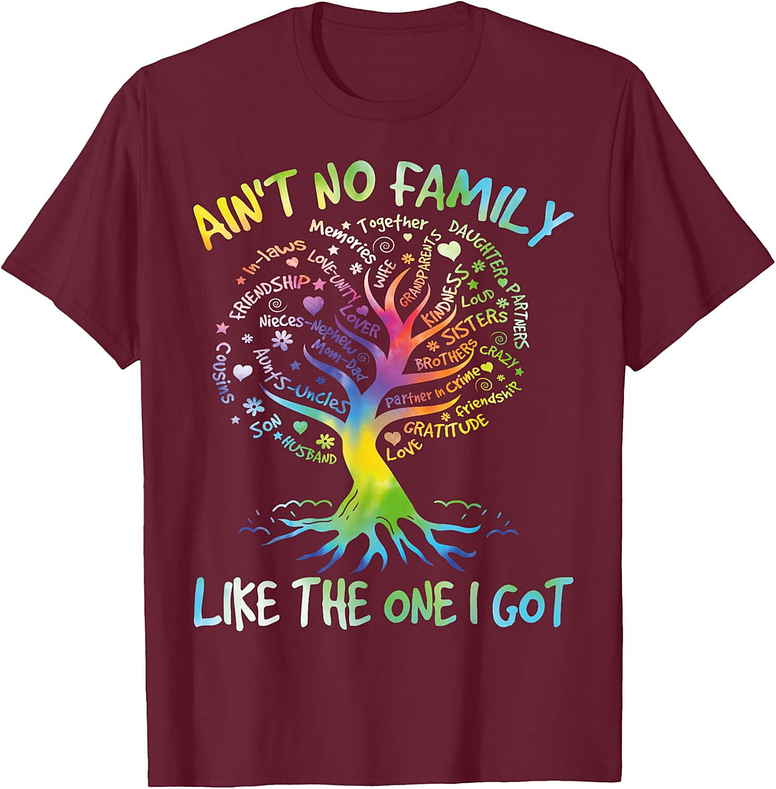 Family Tree Graphic Tee Ain't No Family Like Mine