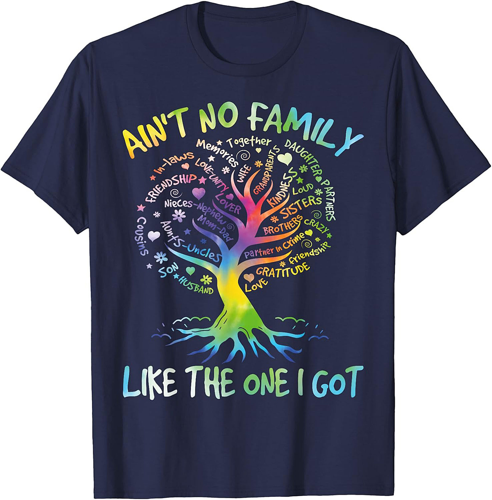 Family Tree Graphic Tee Ain't No Family Like Mine
