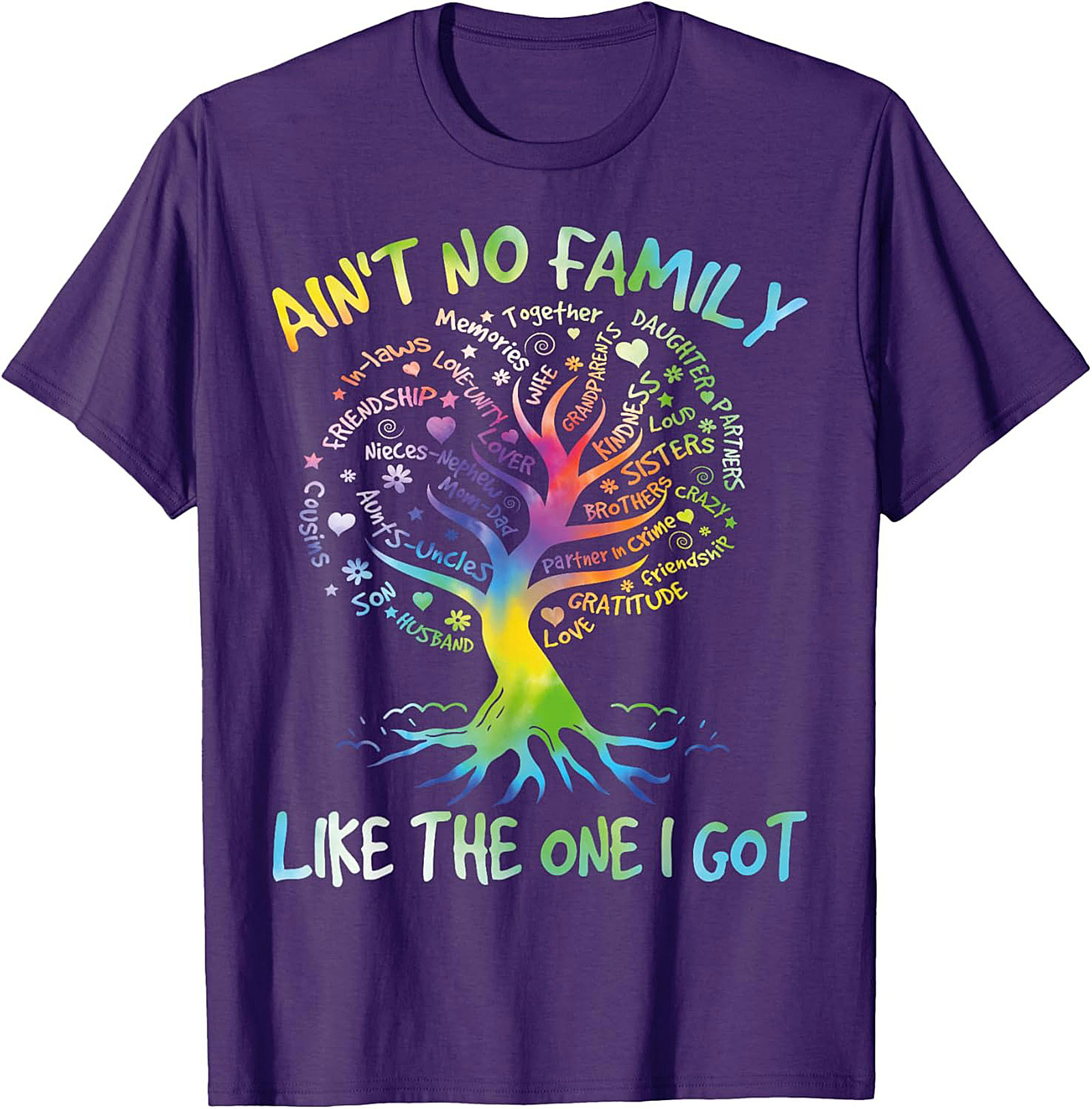 Family Tree Graphic Tee Ain't No Family Like Mine