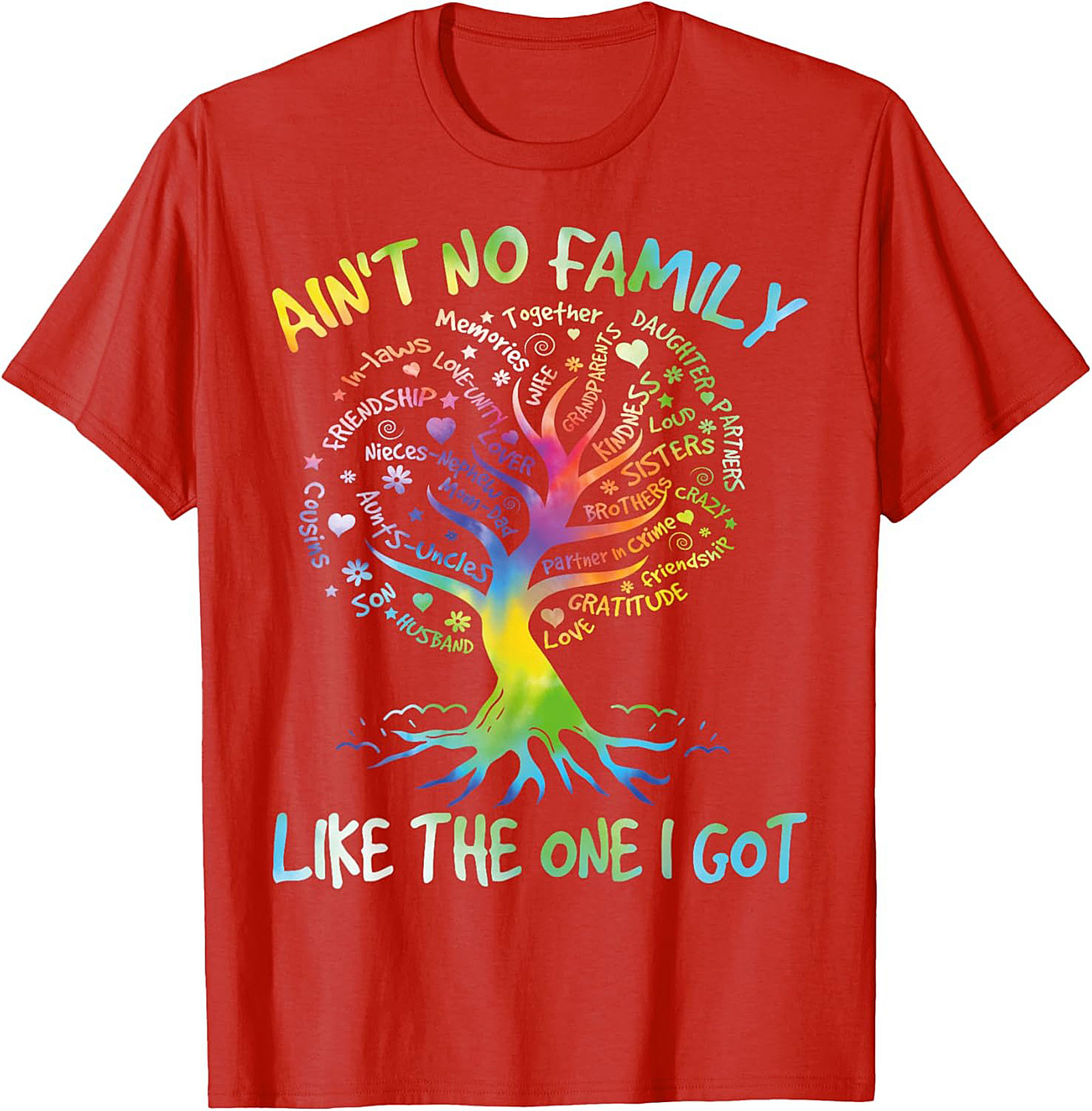 Family Tree Graphic Tee Ain't No Family Like Mine