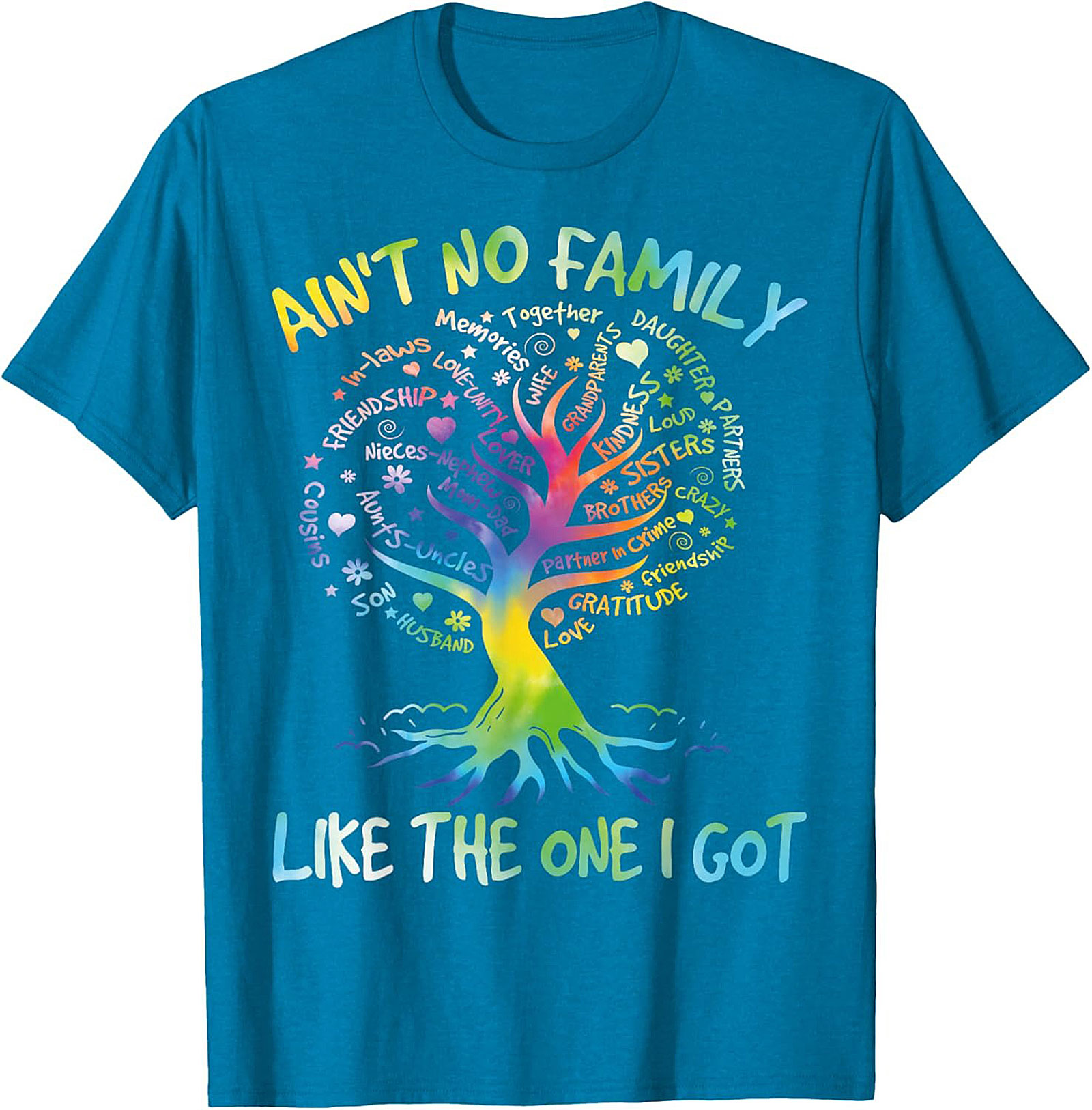 Family Tree Graphic Tee Ain't No Family Like Mine