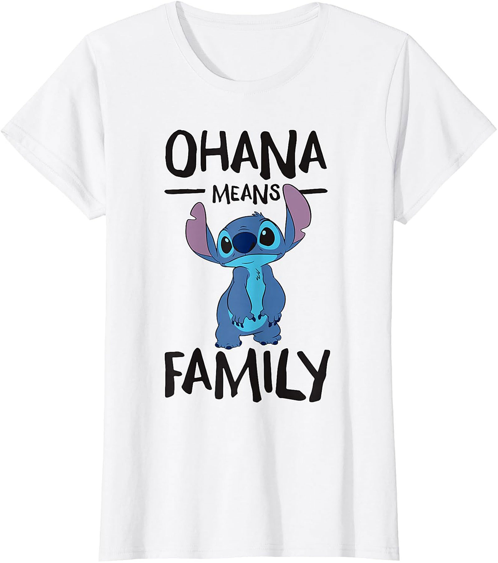 Ohana Means Family T-shirt Stitch Graphic Tee