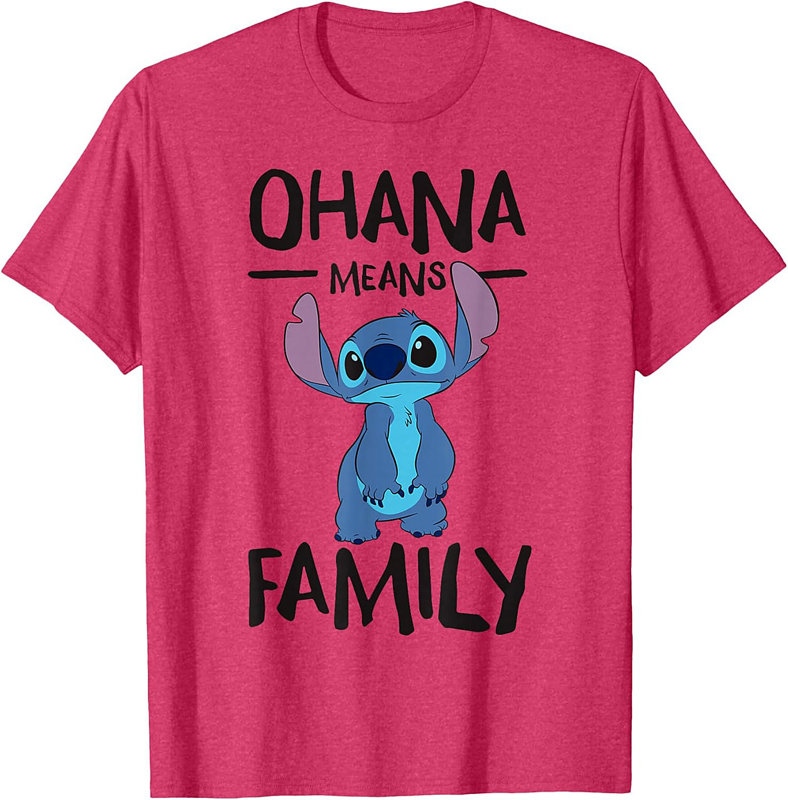 Ohana Means Family T-shirt Stitch Graphic Tee