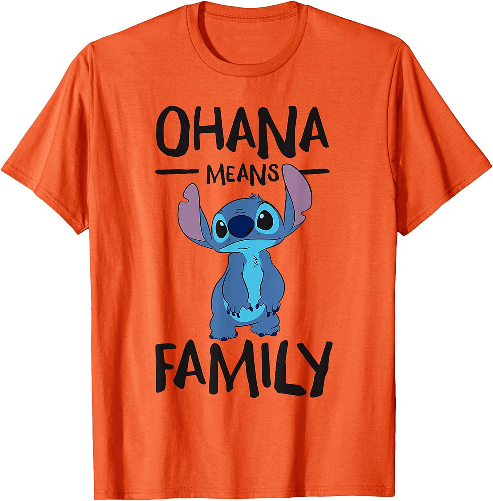 Ohana Means Family T-shirt Stitch Graphic Tee