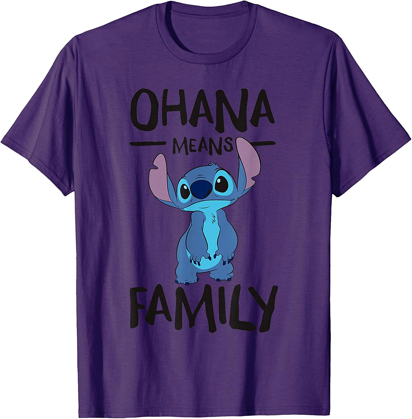 Ohana Means Family T-shirt Stitch Graphic Tee