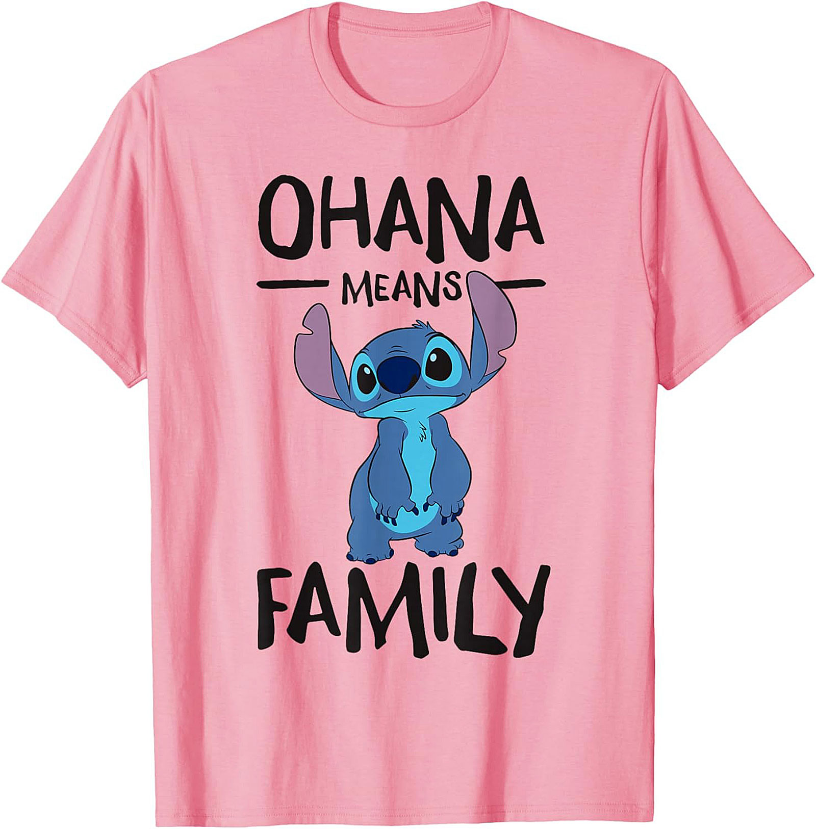 Ohana Means Family T-shirt Stitch Graphic Tee