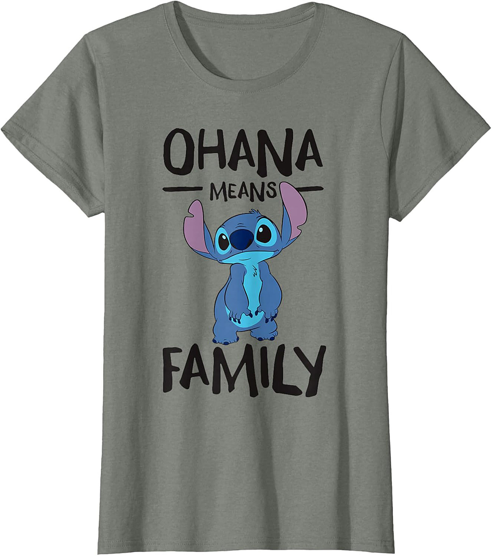 Ohana Means Family T-shirt Stitch Graphic Tee