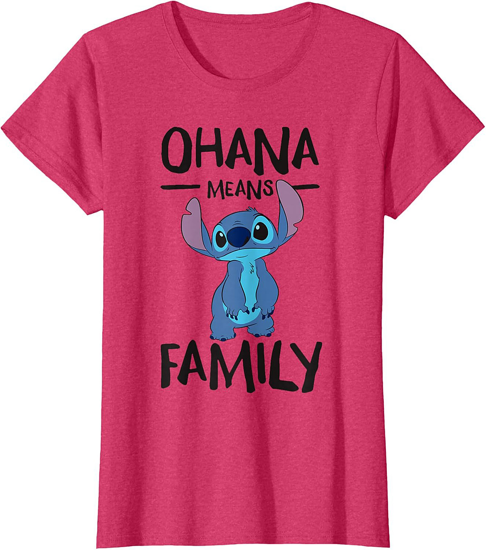 Ohana Means Family T-shirt Stitch Graphic Tee