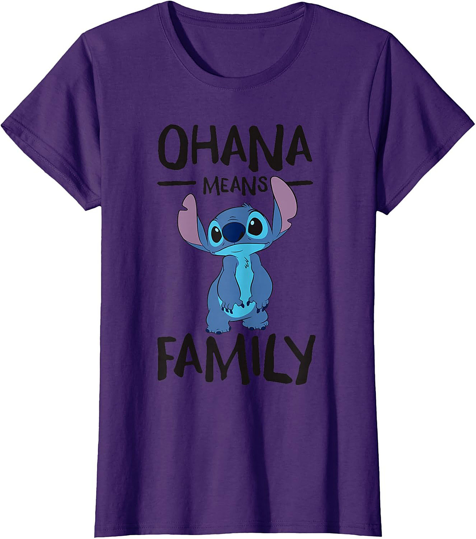 Ohana Means Family T-shirt Stitch Graphic Tee